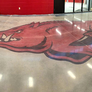 Arkansas Middle School Hallway